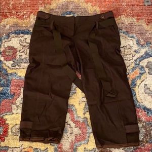 Brown wool Tahari pants